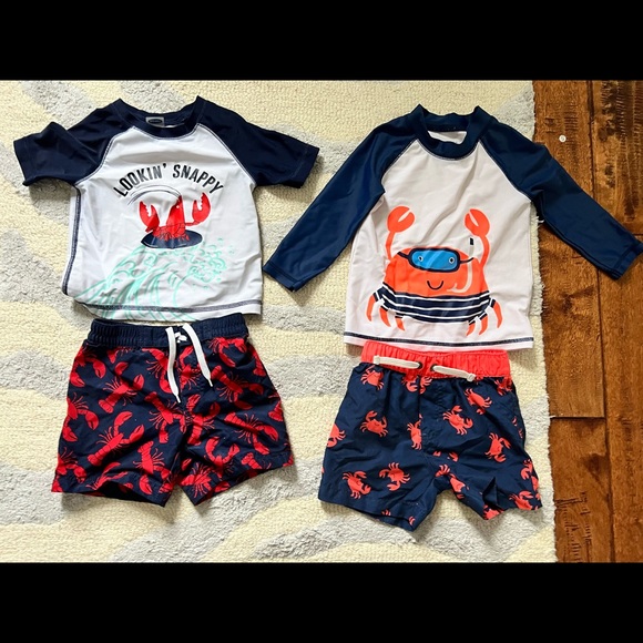 Multiples Swim 2 Month Boys Bathing Suits Poshmark